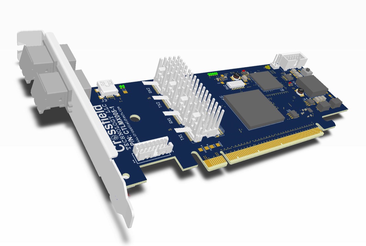 PCB 3D Rendering